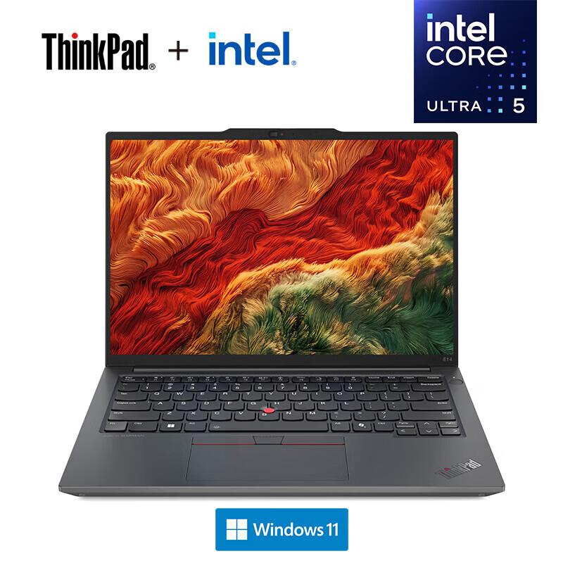 

Ноутбук Lenovo ThinkPad E14 AI PC (Китайская версия) Core Ultra5 16GB 1TB
