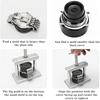 Ear Punch Tool Watch Press Kit 12/ 18 Pressure Plates Back Cover Presser  Maintenance Work
