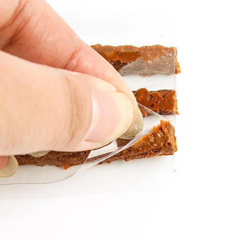 6–50-teiliges Reparaturset für schlauchlose Autoreifen mit Gummistreifen, Reifenpannenstopfen, Vakuum-Reifenreparaturwerkzeug für Motorräder und LKWs