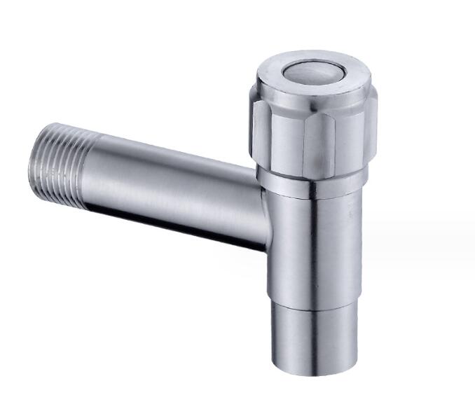 304 Stainless Steel Outdoor Single Cold Faucet Garden Bibcock Tap Bathroom Washing Machine Wall Mounted Taps Bibcock