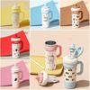 Direct Drinking Vacuum Cup 316 Stainless Steel Thermal Bottle INS Style Tumbler  Boys and Girls