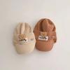 New autumn and winter children's hats, knitted ear protectors, peaked caps, cold-proof wool pullovers, baseball caps, fashion thermal caps