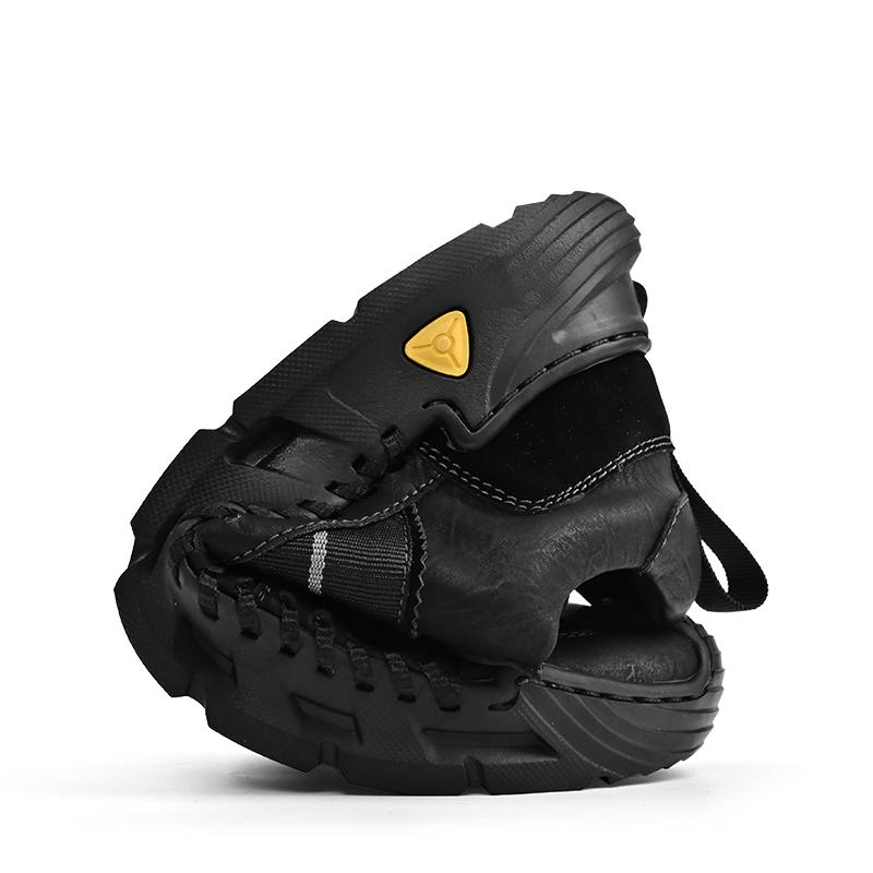 Fashion Men's Leather Casual Sneakers Outdoor Shoes