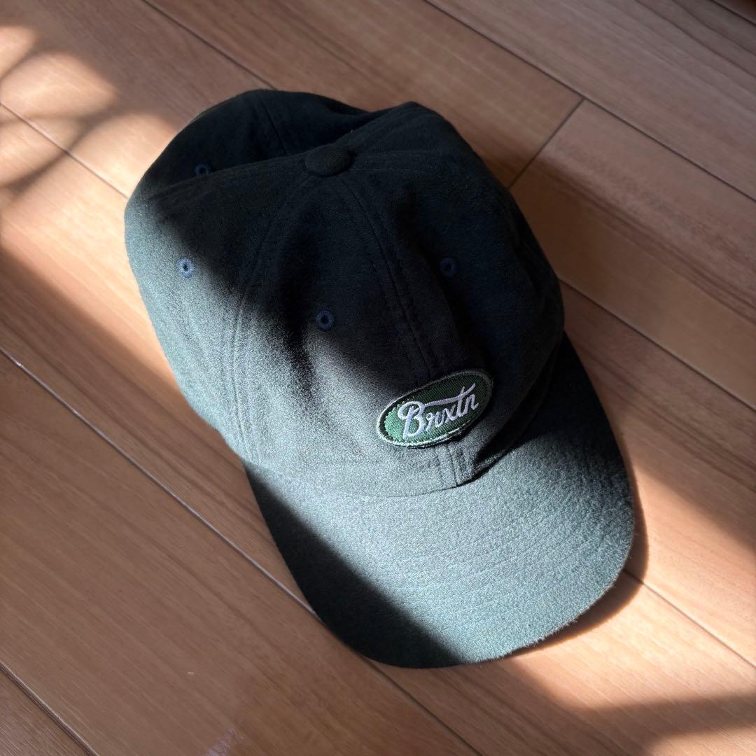 Used Brixton dark green baseball cap