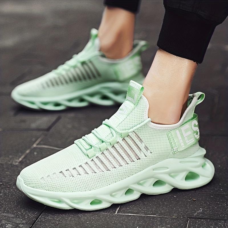 Pantofi de alergare rezistenți la uzură, plasă elastică, respirabile, antiderapante, pantofi de școală, moale, confortabili, eleganti, casual