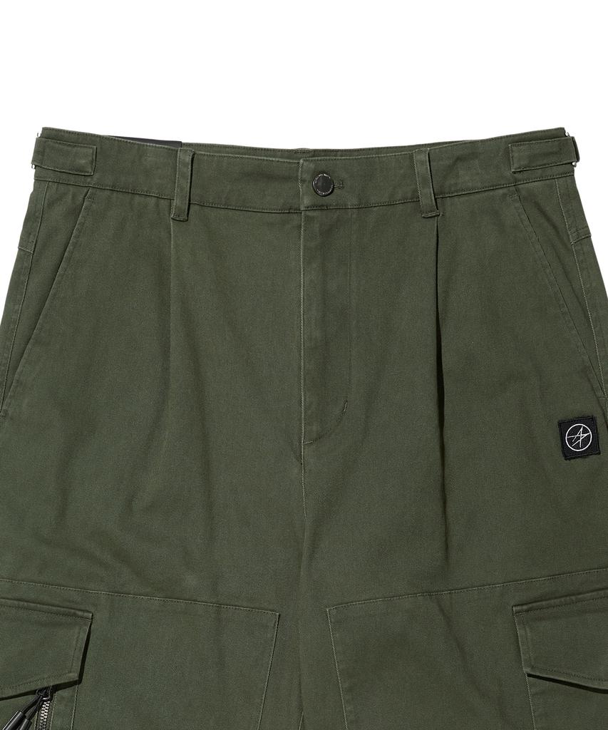 Loghideumatin Lm Cotton Washing Cargo Pants (Khaki)