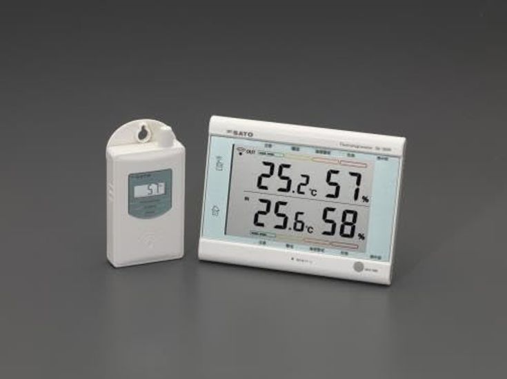 

Esco thermometer [indoor/outdoor] maximum/minimum (wireless) EA742MJ-10