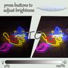 Halloween Magic Cat Neon Sign for Halloween Decor for Halloween Party Bedroom Club Bedroom House Kid’s Room