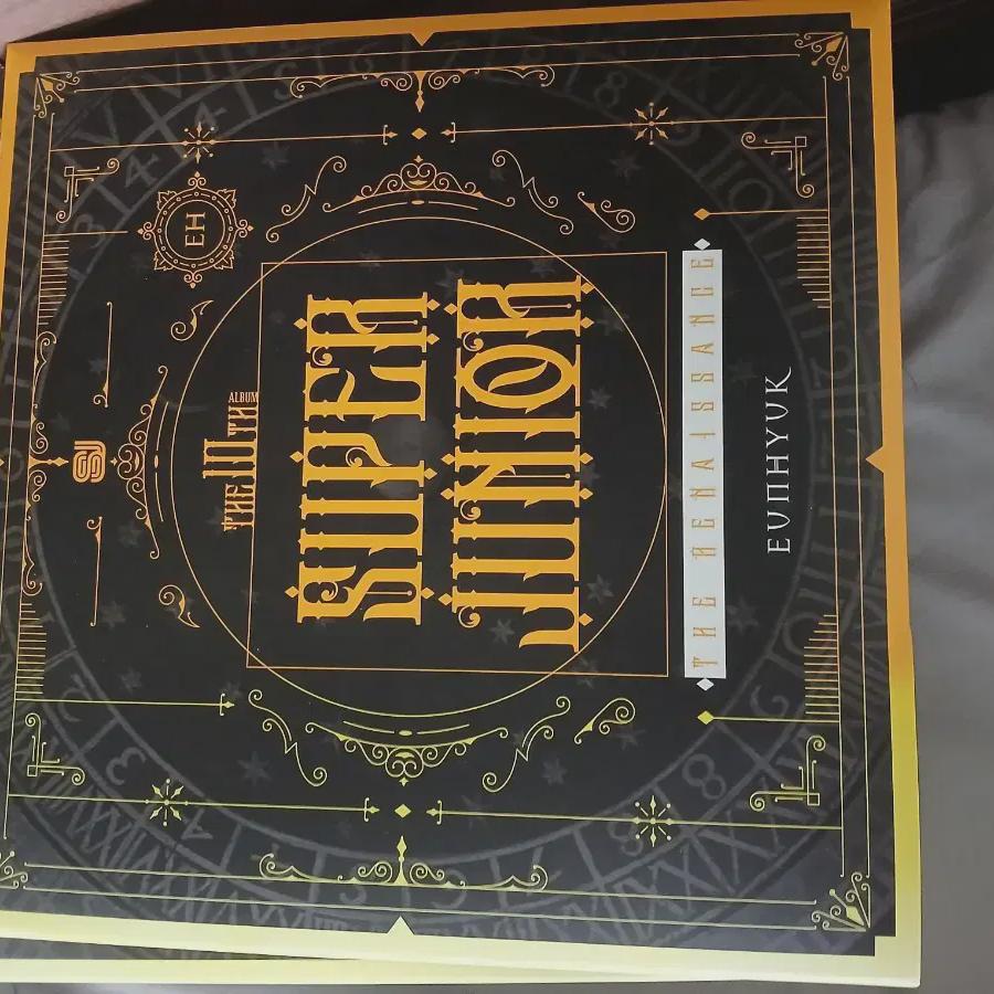 

Альбом Superjunior Renaissance Версия Ынхёка