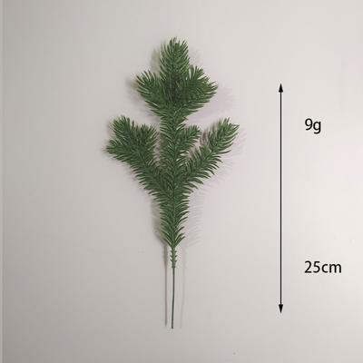 10Pcs Pine Needles Branch Fake Cypress Leaf Xmas Tree Decoration Artificial Plants