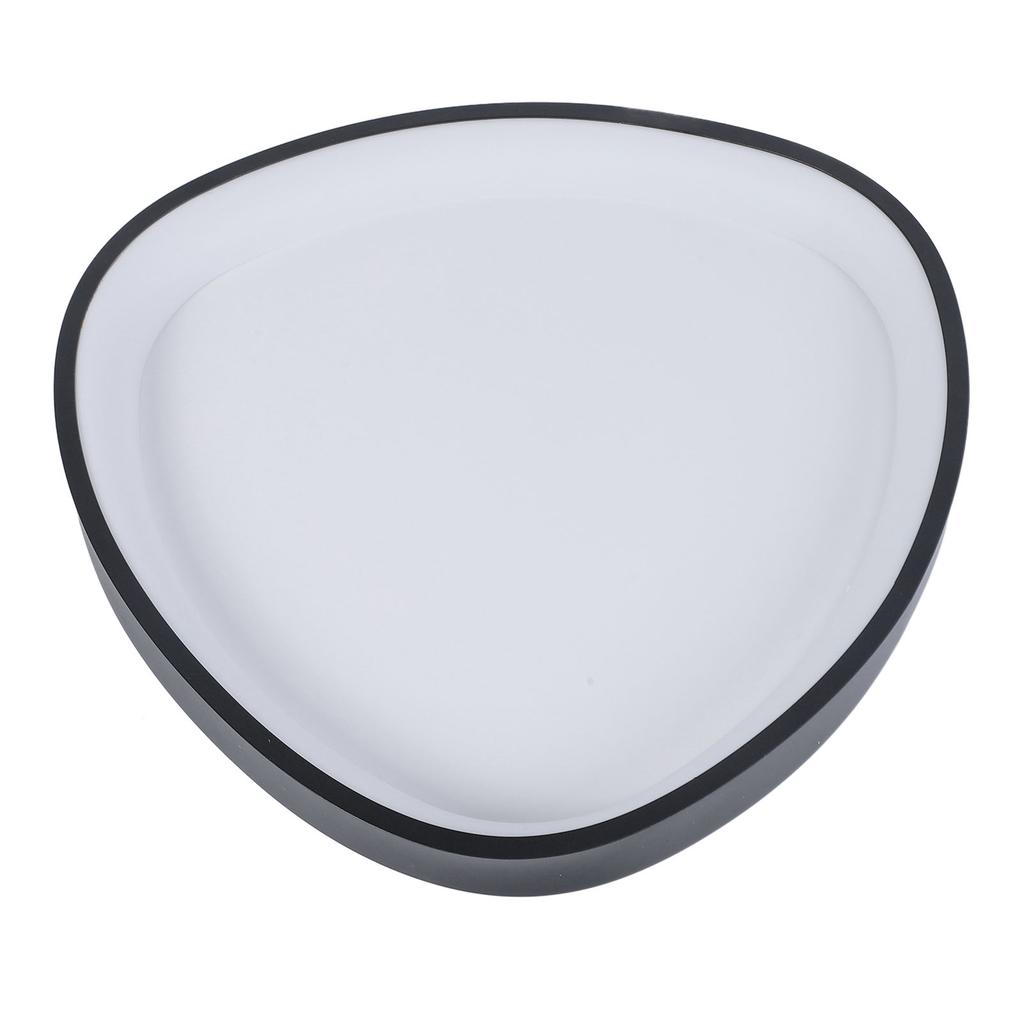 Ceiling Light Modern Dimmable Minimalist 3 Color Temperature Oval Triangle LED Flush Mount Ceiling Light with Remote