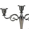 3 Arm Candelabra Candle Holder Candles Stand Candlestick for Anniversary Valentine