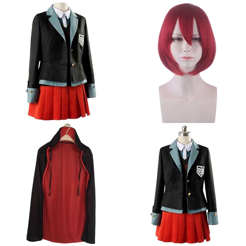 Danganronpa Killing Harmony Yumeno Himiko Stunning Cosplay Costume School Uniform Dress For Parties