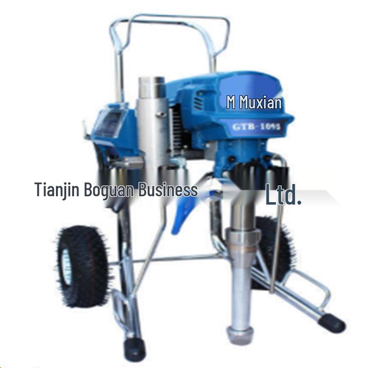 Compact Electric Airless Paint Sprayer for Interior and Exterior Walls