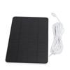 5V 4W Solar Panel Monocrystal Silicon Low Power Consumption Solar Charger White for Security Protection Monitoring