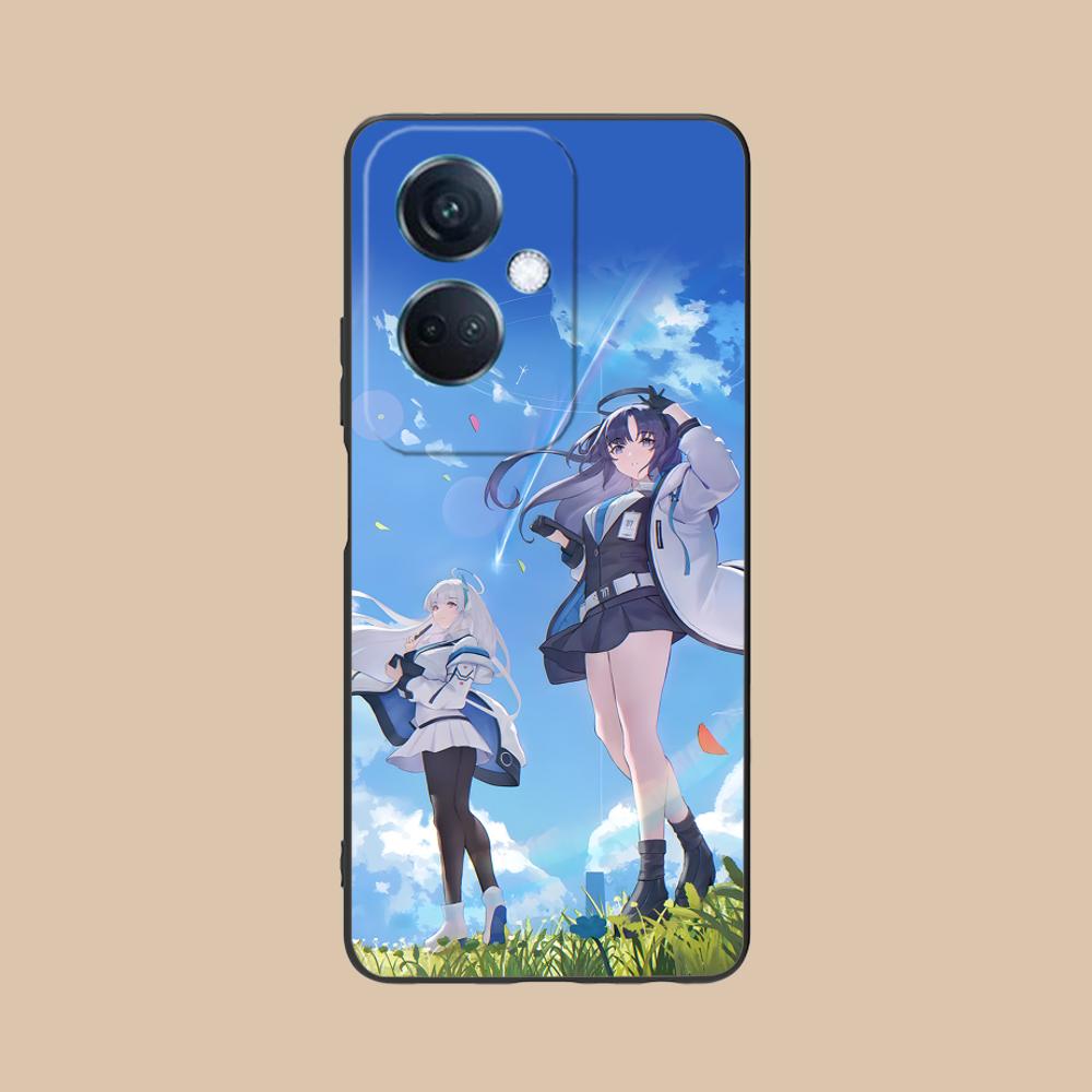 Blue Archive Yuuka Matte TPU Mobile Phone Case for OPPO Find X9 X8 X7 X6 X5 X3 X2 Plus s Pro Ultra Lite Colorful Printing Cover
