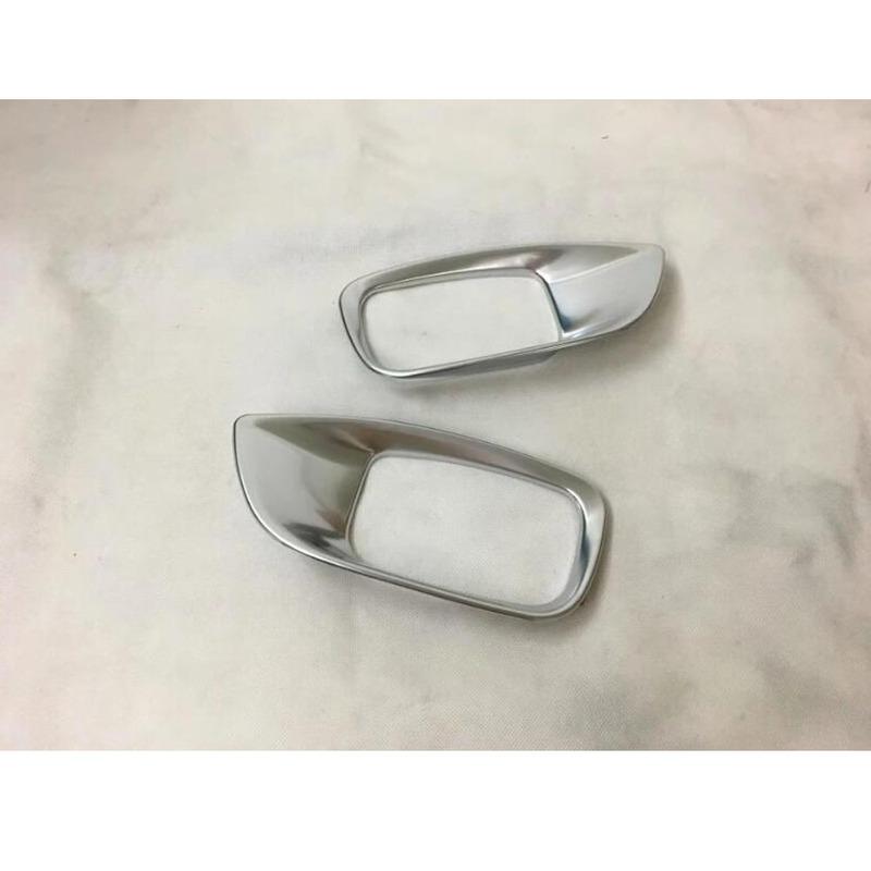 For Jaguar F-PACE FPace 2016 2017 2018   Car Body Styling Cover ABS Seat Adjustment Knob Button Switch Trim 2pcs