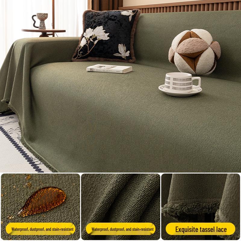 Luxury Anti-Slip Nordic Sofa Cover - Four Seasons Cat Claw Resistant
