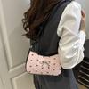 Polka dot bow cute women's bag summer new niche fashion versatile single shoulder portable women's bag