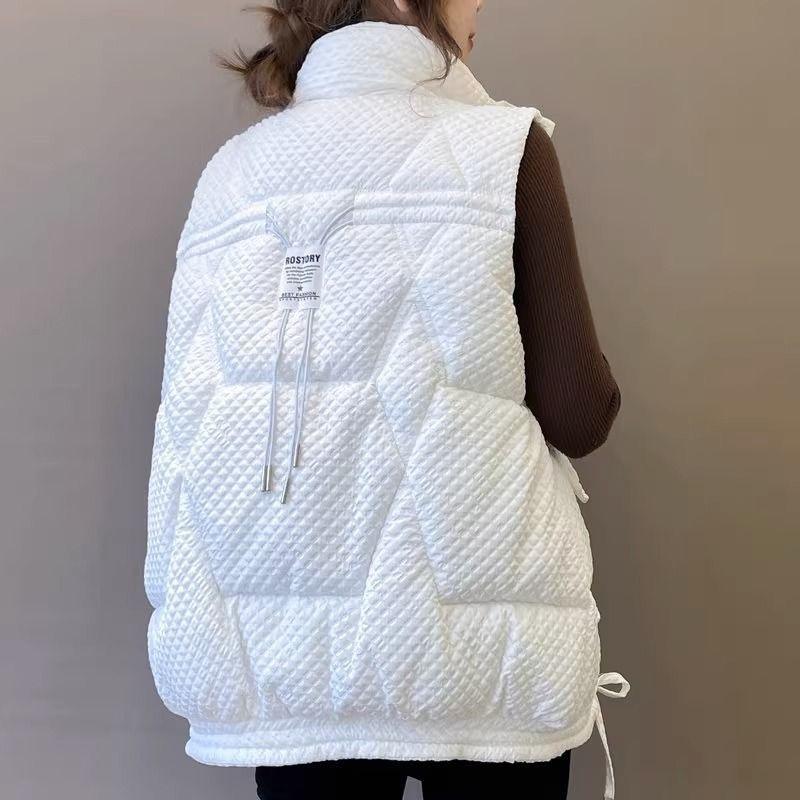 Down Cotton Vest Women's Thick Coat Vest