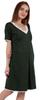 Inkmeso Solid Nightgown Dress For Women Nightwear Lace Short Sleeve Loungewear