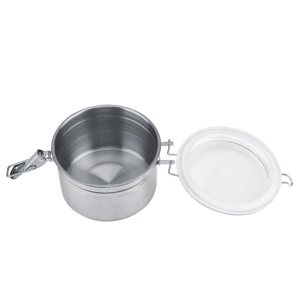 Nerezová nádoba na kávu vakuově utěsněná skladovací nádoba na zrnková cukrová zrna