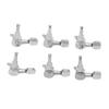 6PCS Metal Tuning Pegs Silver Electric Guitar Parts Upgrade Guitar Parts  Electric Guitar