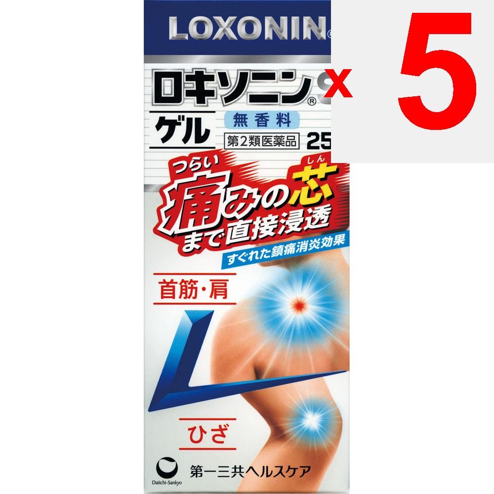 Daiichi Sankyo Healthcare Loxonin S Gel 25g Cream gel Topical agents Indications: Lower back pain, shoulder pain associated with stiff shoulders, join