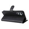 For Samsung Galaxy S23 FE Case Solid Color Leather Mobile Cover Wallet Stand with Strap