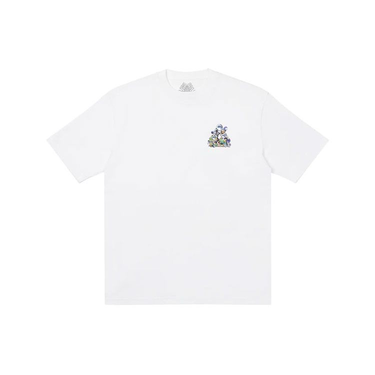 Palace Bubbling T-Shirt White Unisex Tops P21TS197