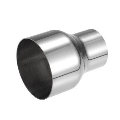 A ABSOPRO Exhaust Tracheal Adapter Connector Reducer 51mm-80mm OD Exhaust Adapter Universal for Car
