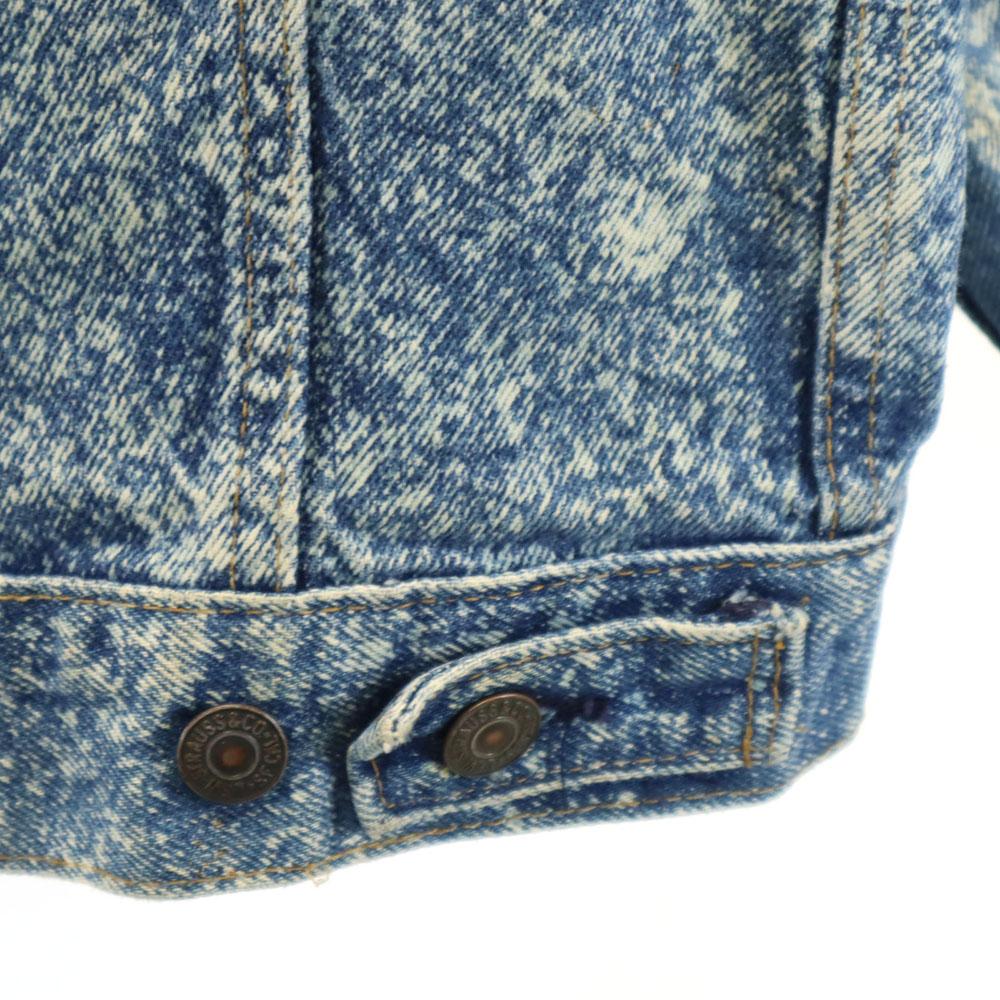 Levi's 90s 70507-0214 Old USA Made bleaching Denim Jacket Men's Used