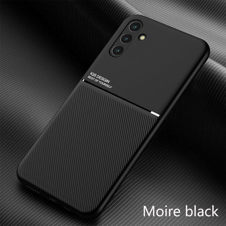 Per Samsung Galaxy A04s SM-A047F Custodia in Pelle Magnetica Supporto per Auto Custodia per Telefono Per Samsung A04S A 04S Cover Posteriore in Silicone Morbido