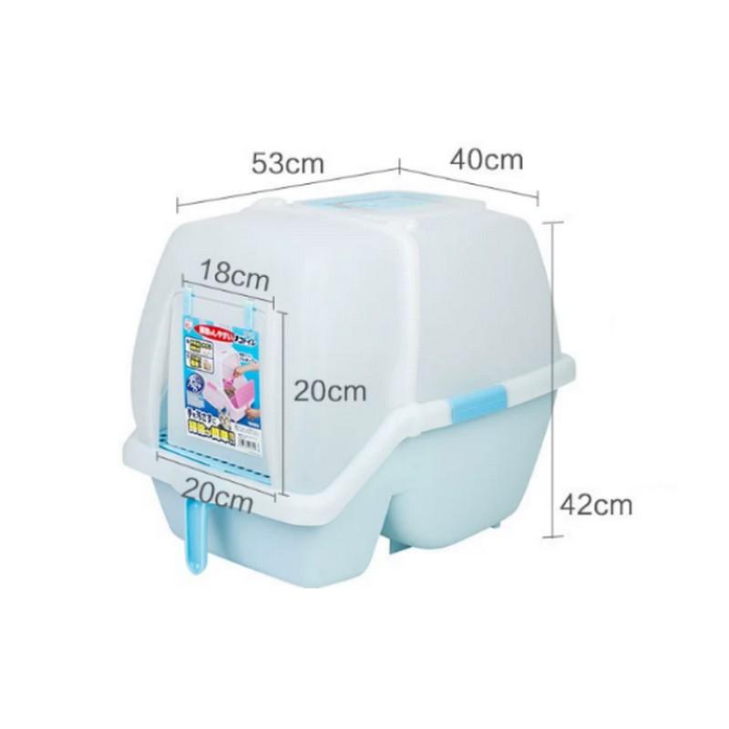 

IRIS кошачий туалет полностью закрытый кошачий туалет с защитой от брызг легко чистить кошачий туалет