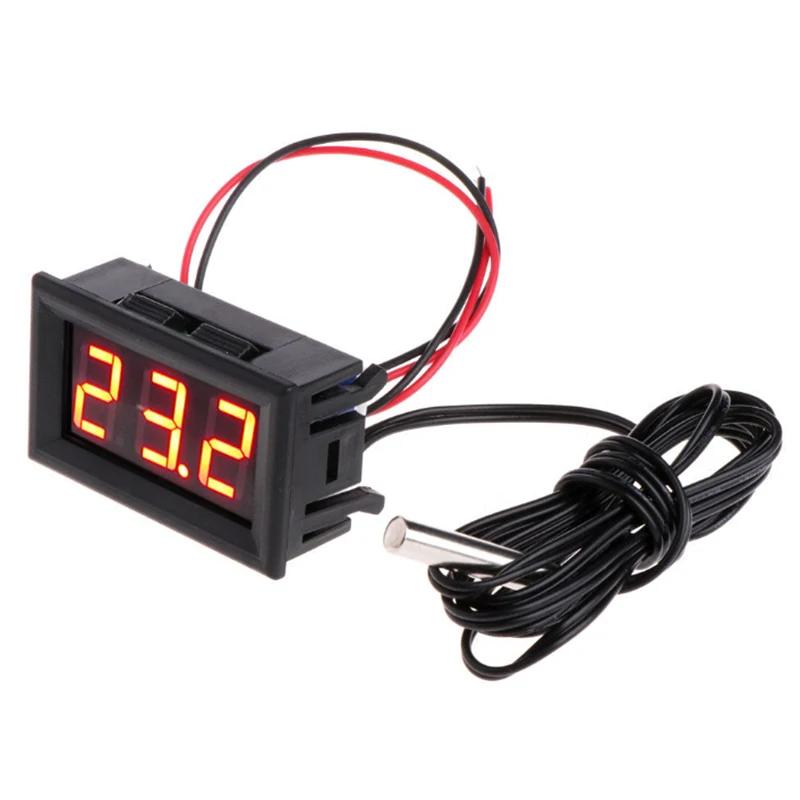 

DC 5V-12V Digital Temperature LED Display -50~110°C For Pool Aquarium Terrarium Fish Tank Temperature Tester Meter Thermometer красный