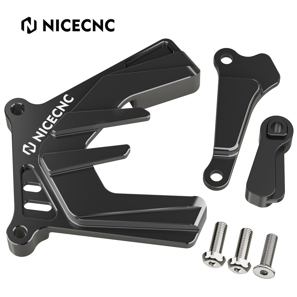 NICECNC For Yamaha YZ250 2000-2024 YZ250X 2016-2023 YZ 250 YZ 250X Front Sprocket Cover Guard Protector Case Saver Aluminum