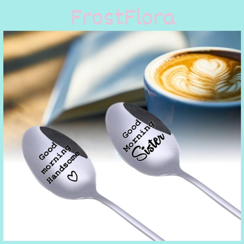 Sister Morning Good Spoons Christmas Gifts Lovers Coffee Scoop Xmas Kitchen
