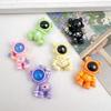 Cartoon Astronaut Resin Accessories: Handmade Hair Clips, Phone Chains, Keychains, and Pendant Ornaments.