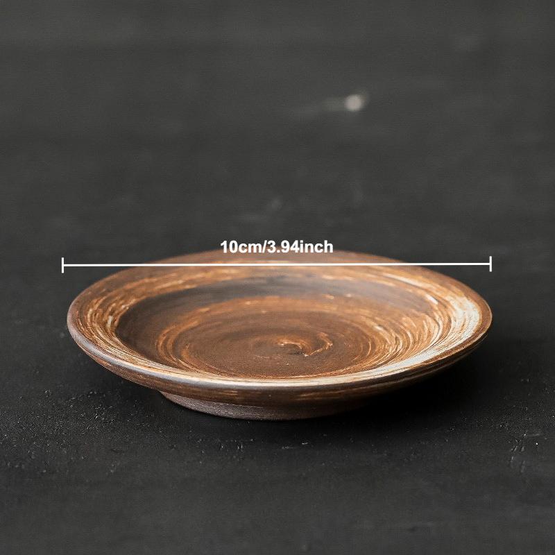 Stoneware Tea Cups Retro Handmade Teaware Set Antique Glazed Teacup Chinese Kung Fu Gongfu Master Cup Japanese Tea Set Drinkware