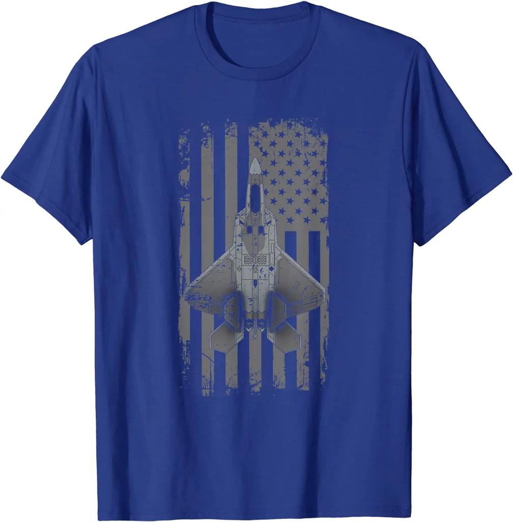 F22 Raptor Military Pilot Unisex TShirt Short Sleeve Casual 100 Cotton ONeck Summer Tees