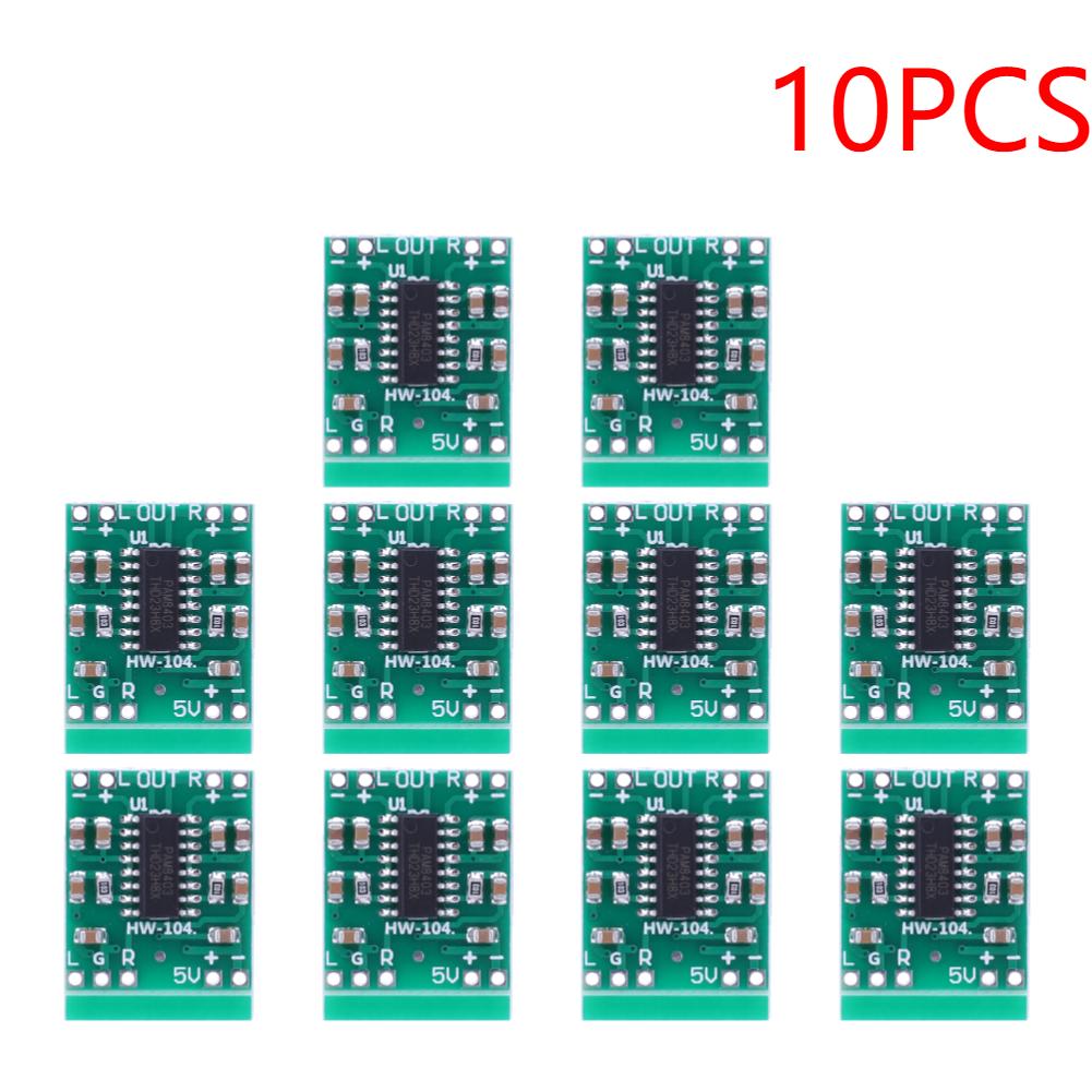 

10-100PCS PAM8403 Module Audio Speaker Sound Amplifier Board 2 Channel Digital Audio Amplifier Module DC2.5-5.5V Power Supply