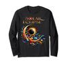 Solar Eclipse the Umbra Obscuring the Sun For Men Long Sleeve Moon's T-Shirt T-Shirt