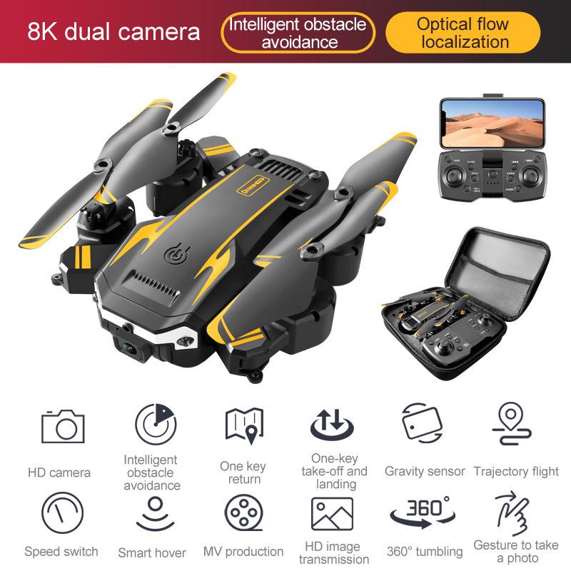 S6 Cross-border Folding Drone with 8K Dual Camera, Intelligent Obstacle Avoidance, and Remote Control for Aerial Photography