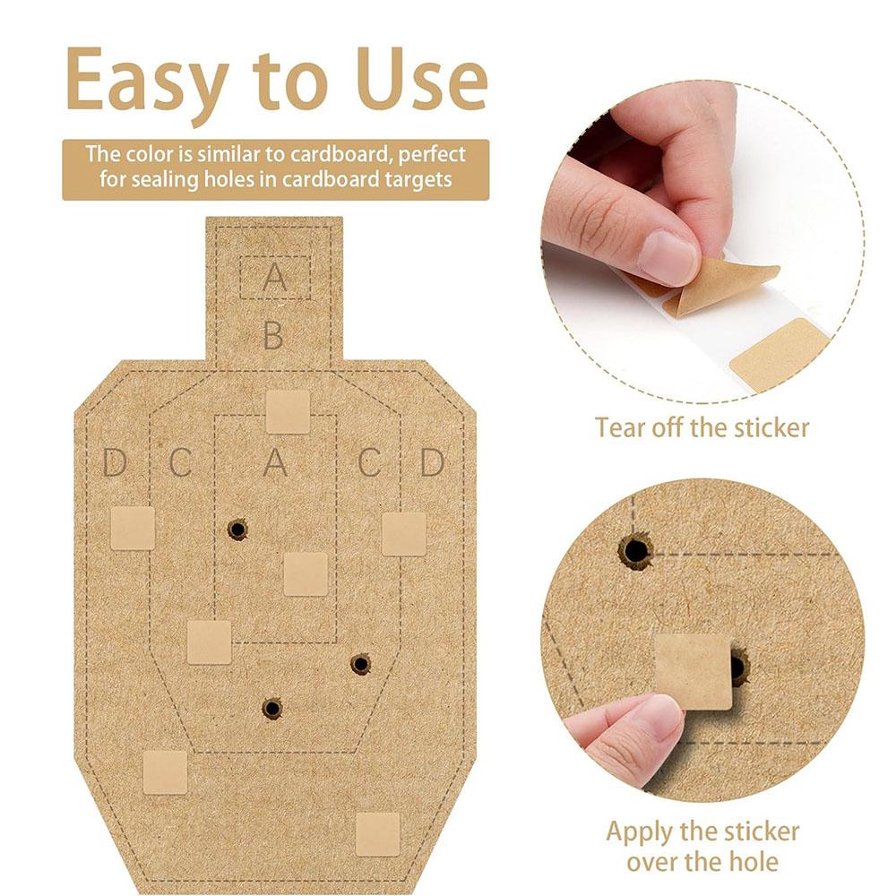 4000 Pieces Target Pasting Tape for Marking Shots On Glass, Paper, Target Repair