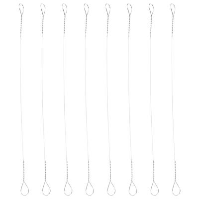 8 Pcs Cheese Cutting Line Wire for Hard Slicer Electric Butter Replacement Pack Tool Stainless Steel Hand Held Kit