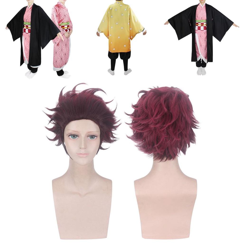 Demon Slayer Kimetsu No Yaiba Kamado Nezuko Cosplay Costume Kimono Robes Suit