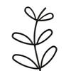 Metal Plant Trellis Leaf Shape Plant Support Frame Planter Insert Wire Trellis for Vine Climbing Plants Indoor Outdoor Potted Plants