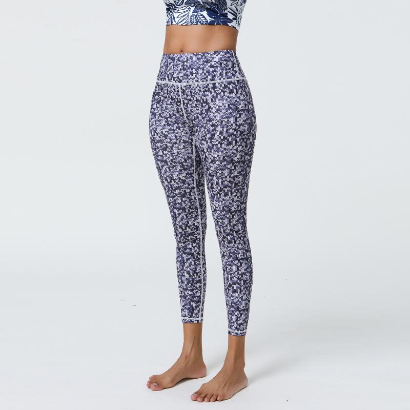 New yoga pants colorful printed yoga pants fitness pants