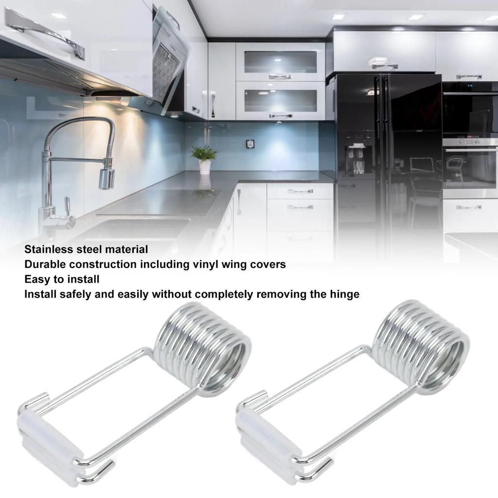 2CM Spring Hinge Door Closer Self Closing Spring Butt Hinge Pins Door Accessories Hinge Automatic Door Closer Tools