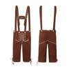 Oktoberfest Karobluse & Bestickte Latzhose Halloween Cosplay Outfit